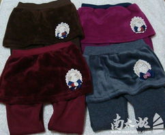 兒童加厚加絨保暖打底褲，廠家直銷質優價廉，親子商家不容錯過